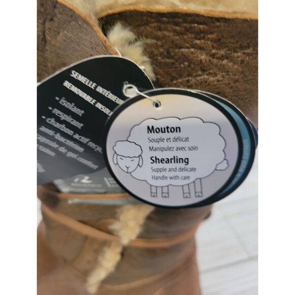 Blondo Women's NWT Waverly Waterproof Brown Leather Boot Size 11 - Picture 10 of 12